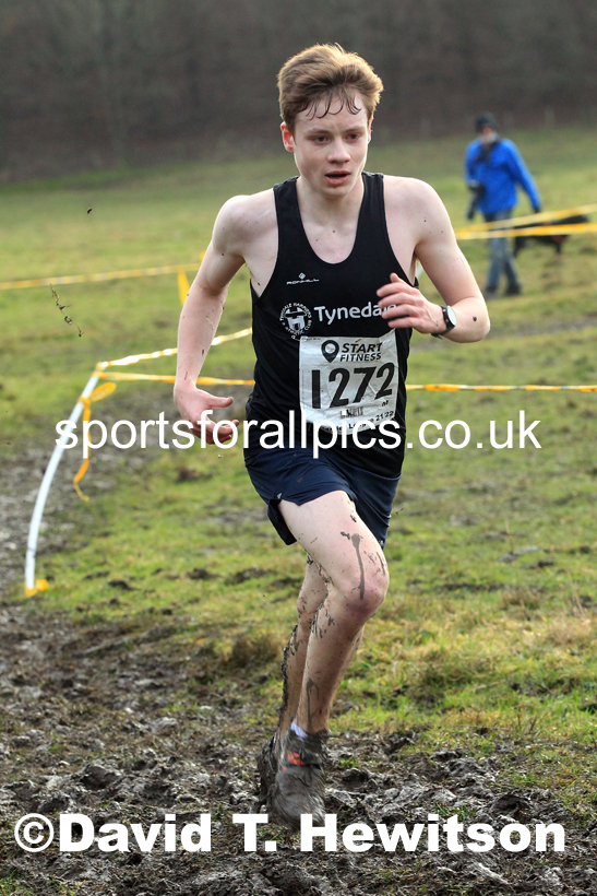 Senior mens 2022 North Eastern Harrier League, Thornley Farm, Peterlee, County Durham. Photo: David T. Hewitson/Sports for All Pics